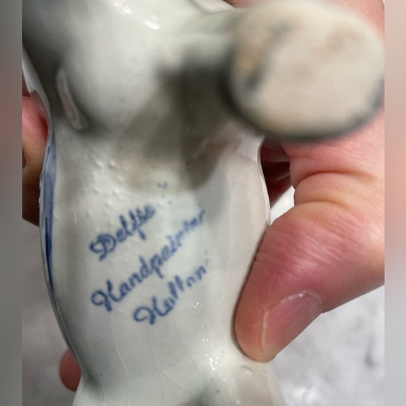 Vintage Delft Ceramic Cow Creamer - Picture 4 of 4